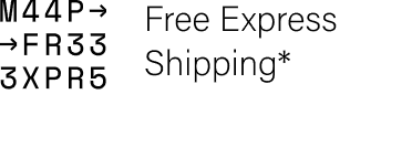 Free Express Shipping