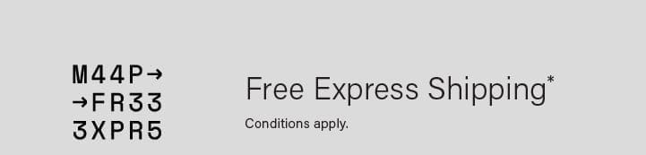 Free Express Shipping