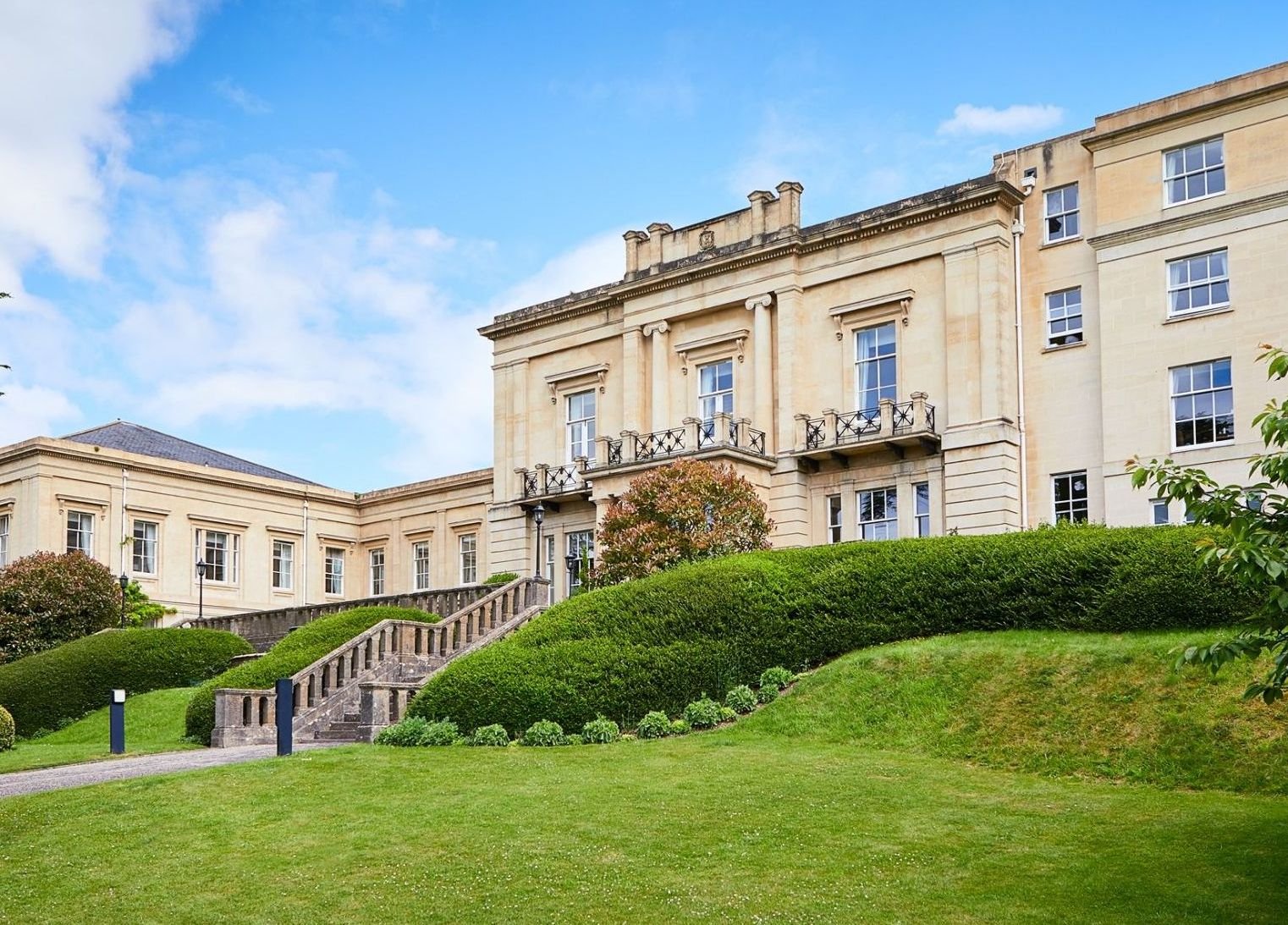 Bath Spa Hotel exterior and grounds, Bath