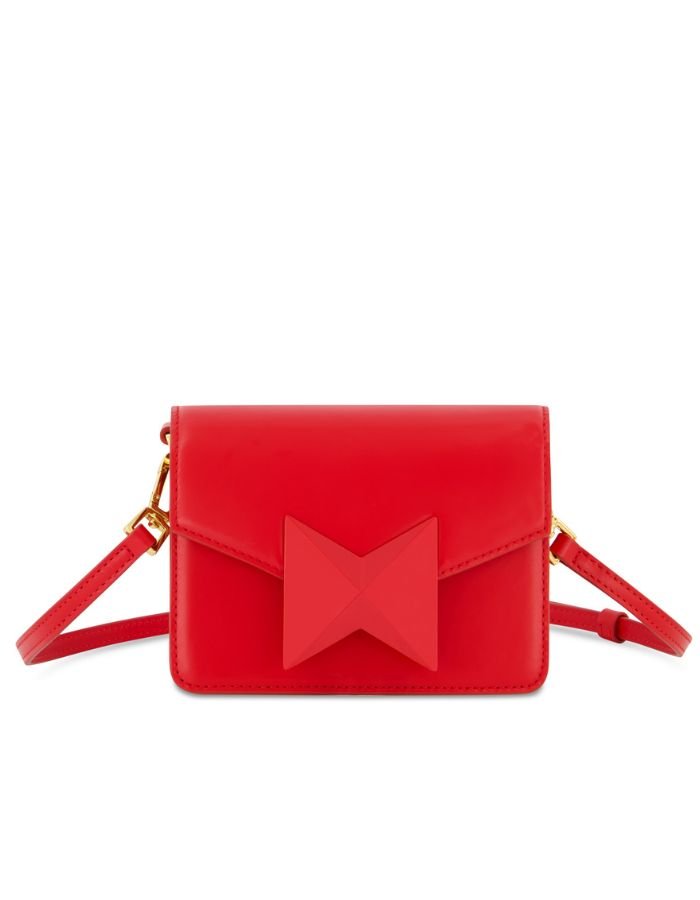 CLASSIC MINI LEATHER CROSSBODY BAG WITH DETACHABLE STRAP