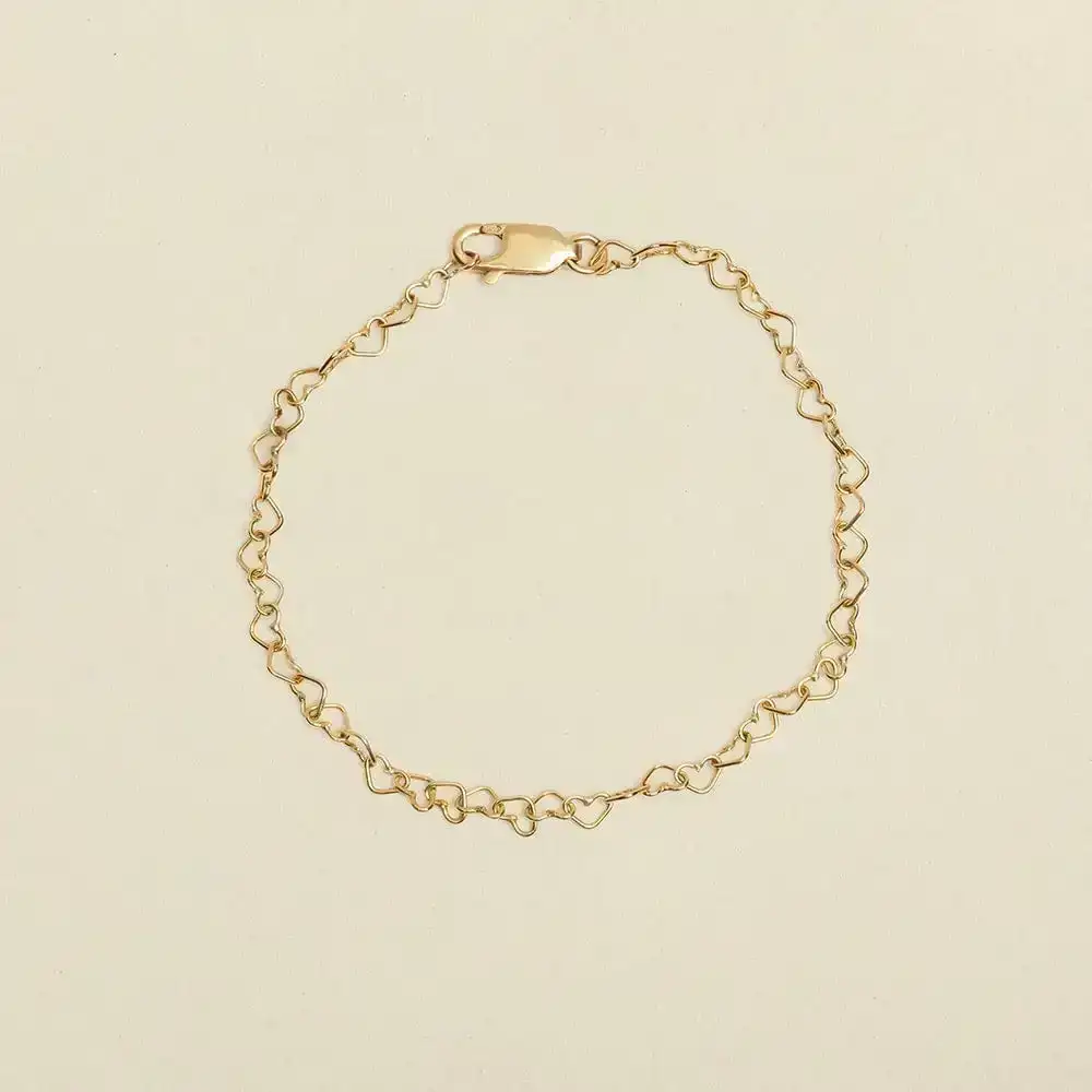 Image of Heart Chain Bracelet