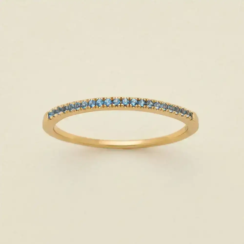 Image of December Birthstone Stacking Ring