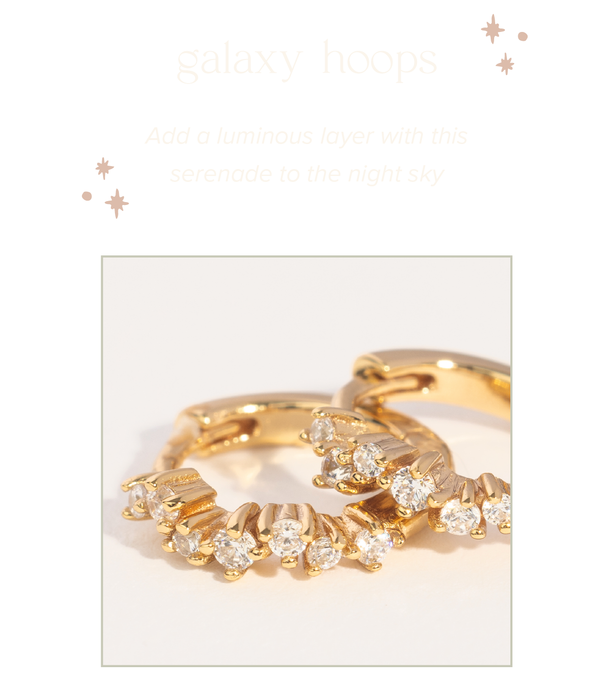 Galaxy Hoops Add a luminous layer with this serenade to the night sky