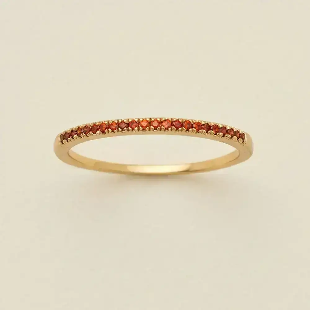 Image of January Birthstone Stacking Ring