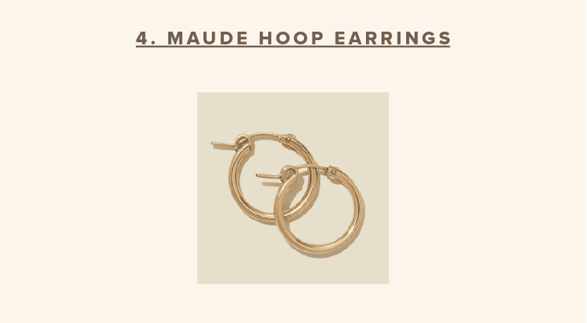 Maude Hoop Earrings