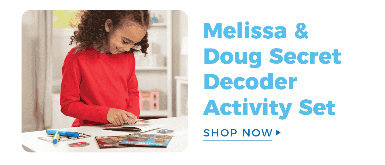 Melissa & Doug Secret Decoder Deluxe Activity Set