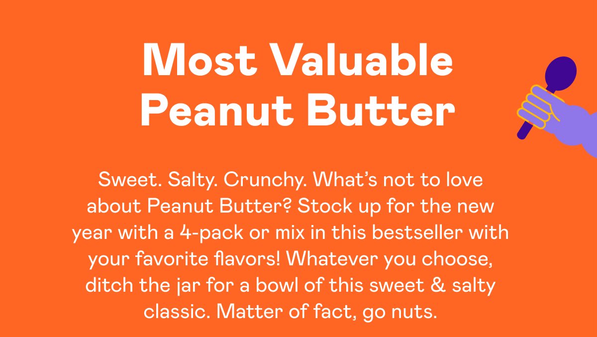 Most Valuable Peanut Butter