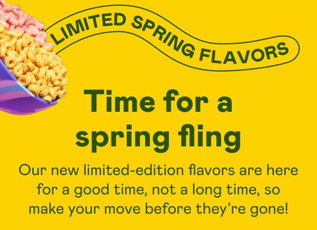 Time for a spring fling