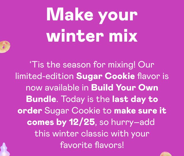 Make your winter mix