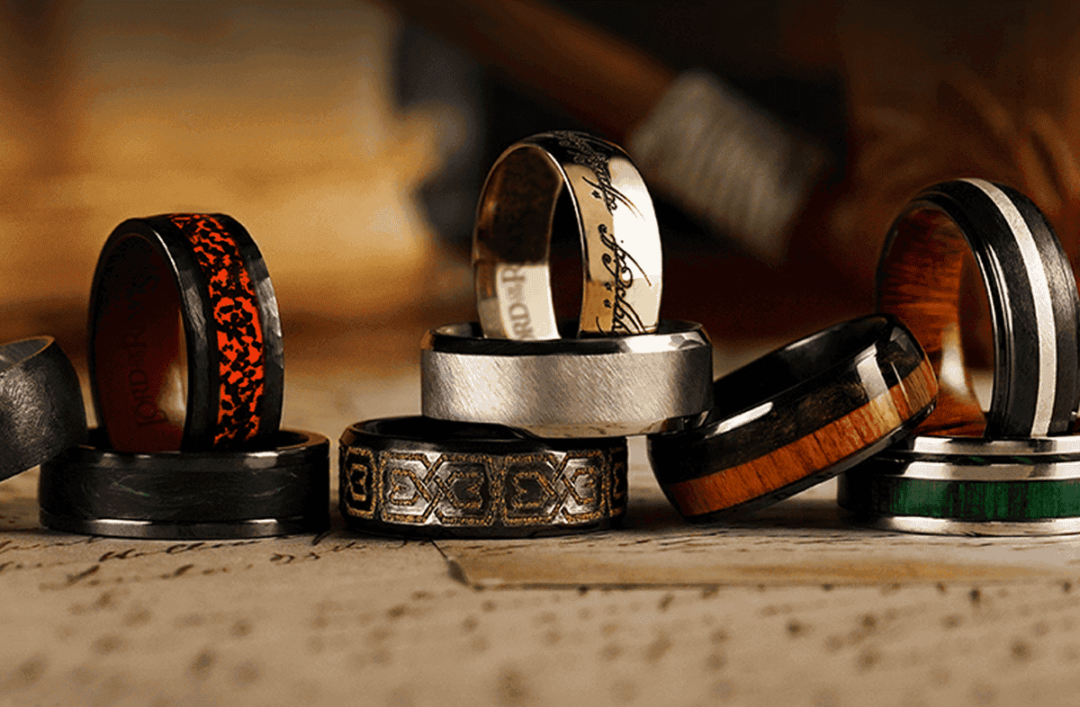 Manly Bands Lord of the Rings Collection