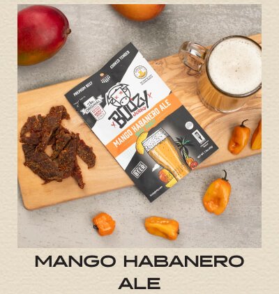 Mango Habanero Beef. Jerky