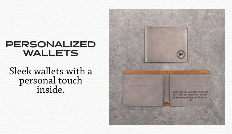 The Personalized Bifold Wallet