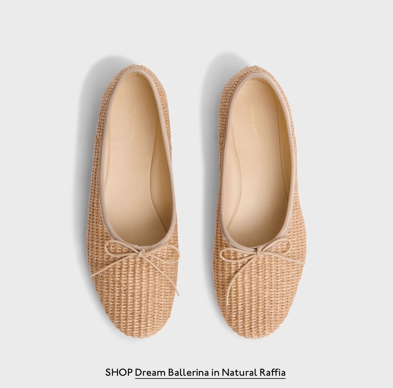 Shop the Dream Ballerina in Natural Raffia.