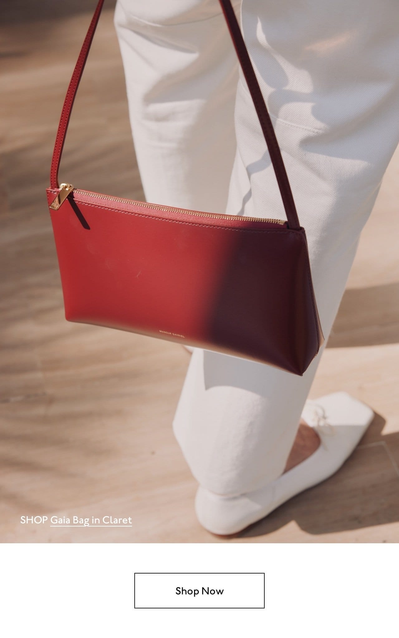 Shop: Gaia Bag in Claret.