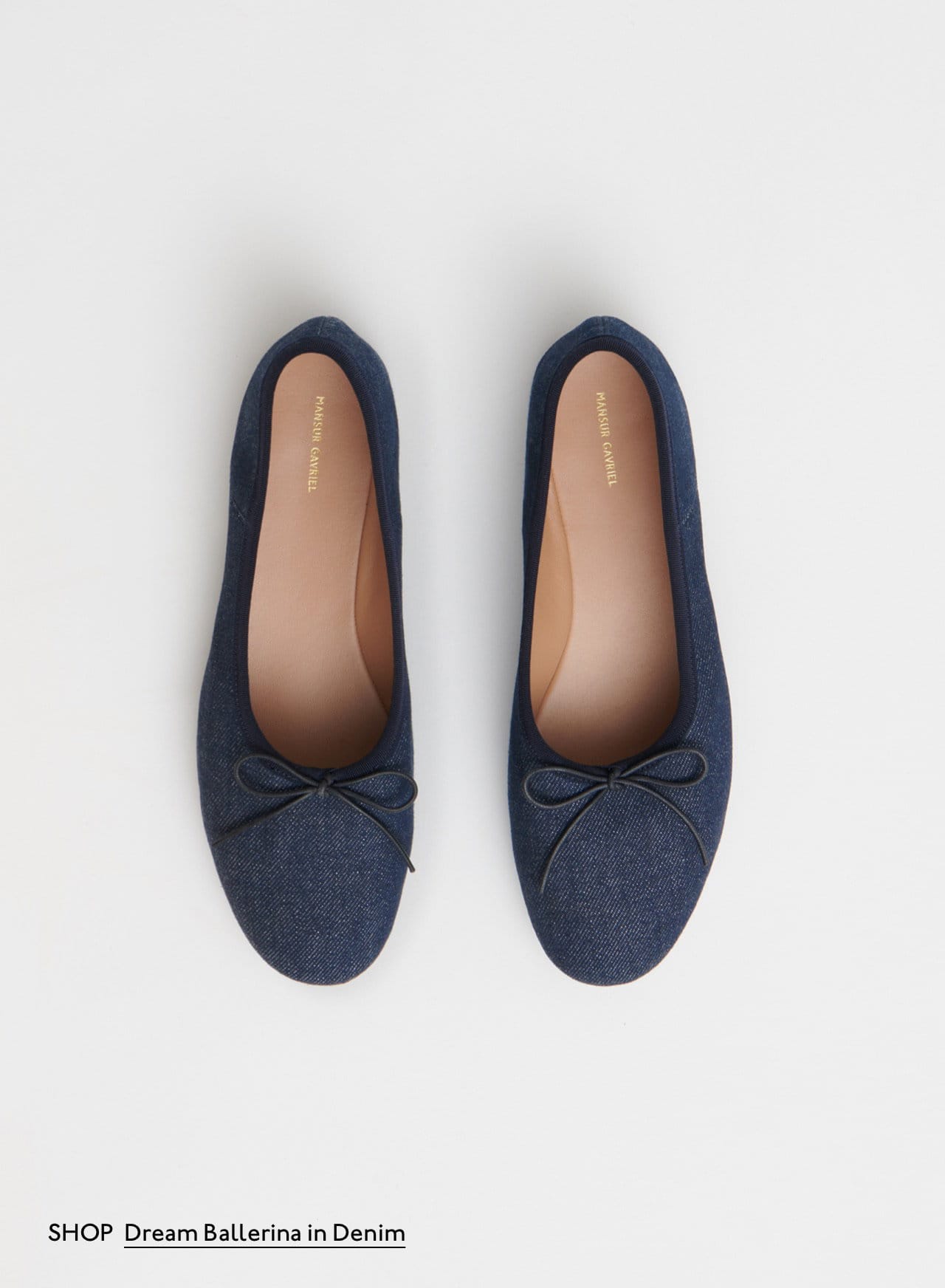 Shop our Dream Ballerina in Denim now.