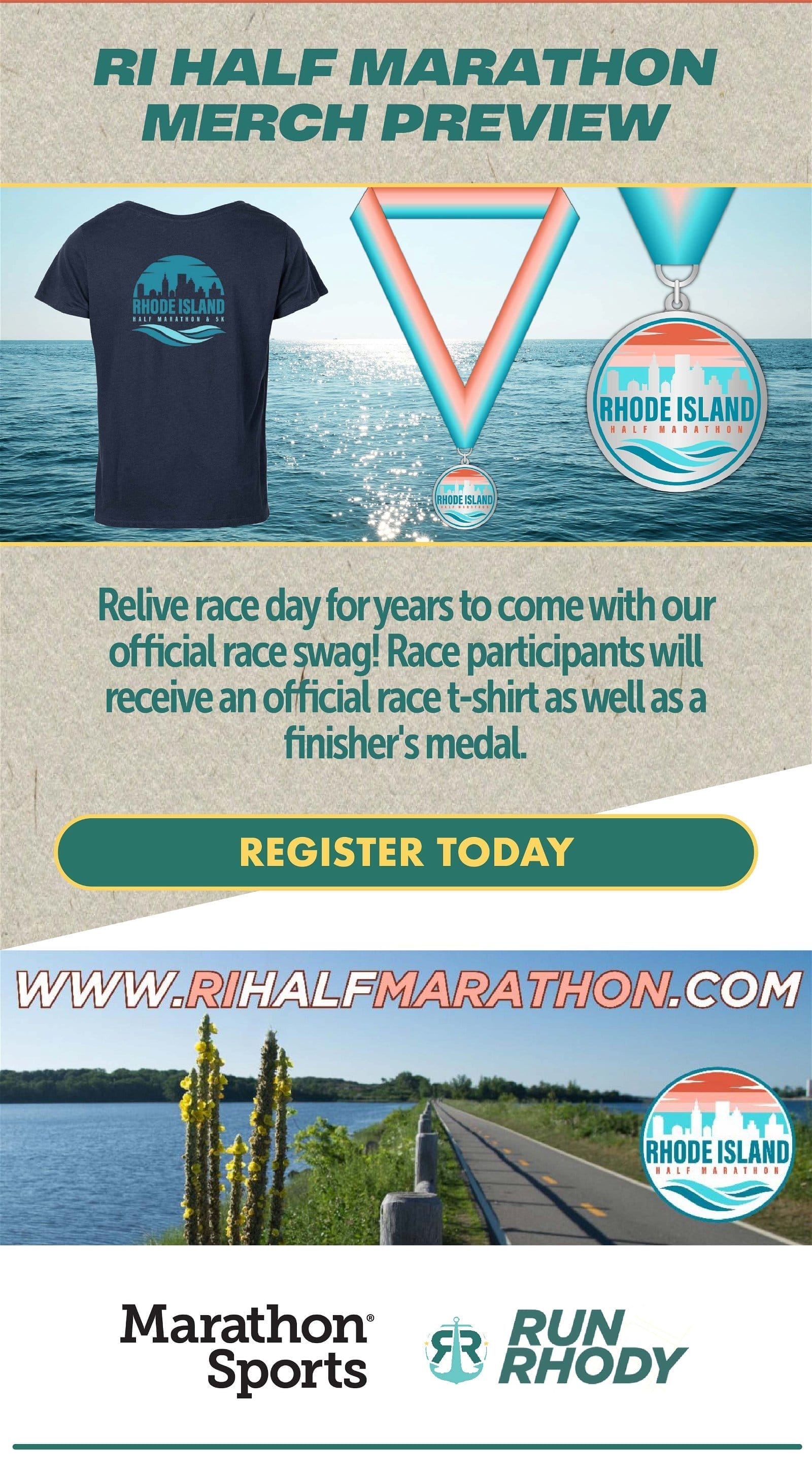 REGISTER FOR RI HALF MARATHON