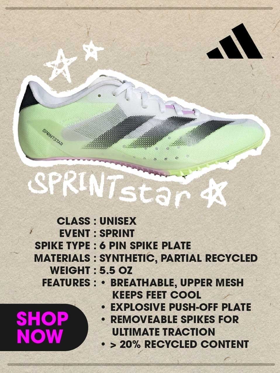 SHOP ADIDAS SPRINTSTAR