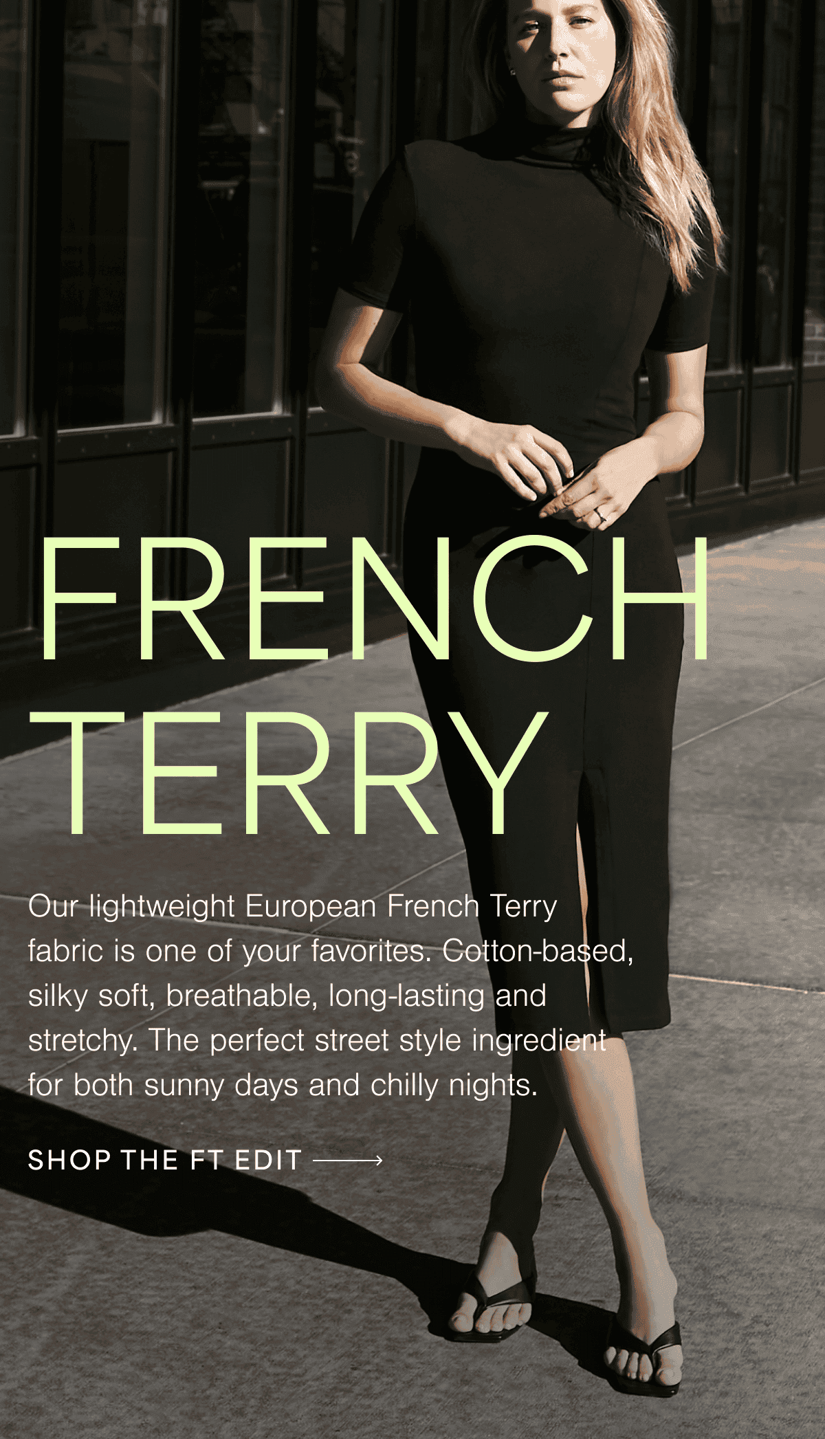 Shop The French Terry Edit