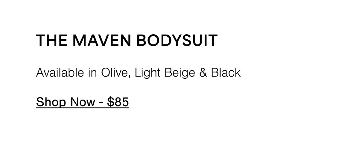 The Maven Bodysuit