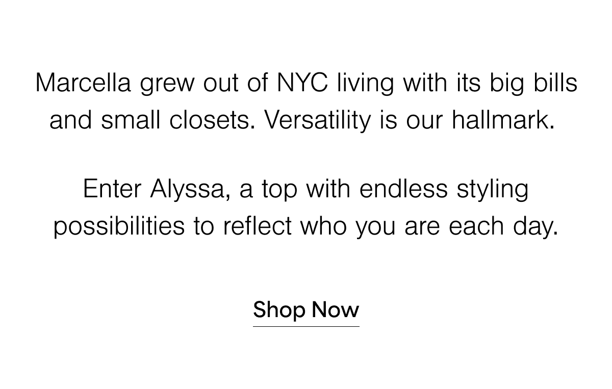 The Alyssa Infinity Top