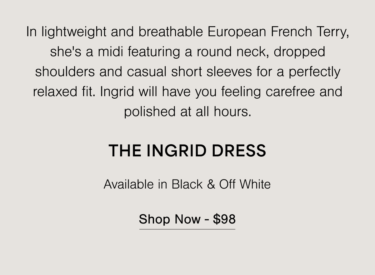 Ingrid Sweatshirt Dress