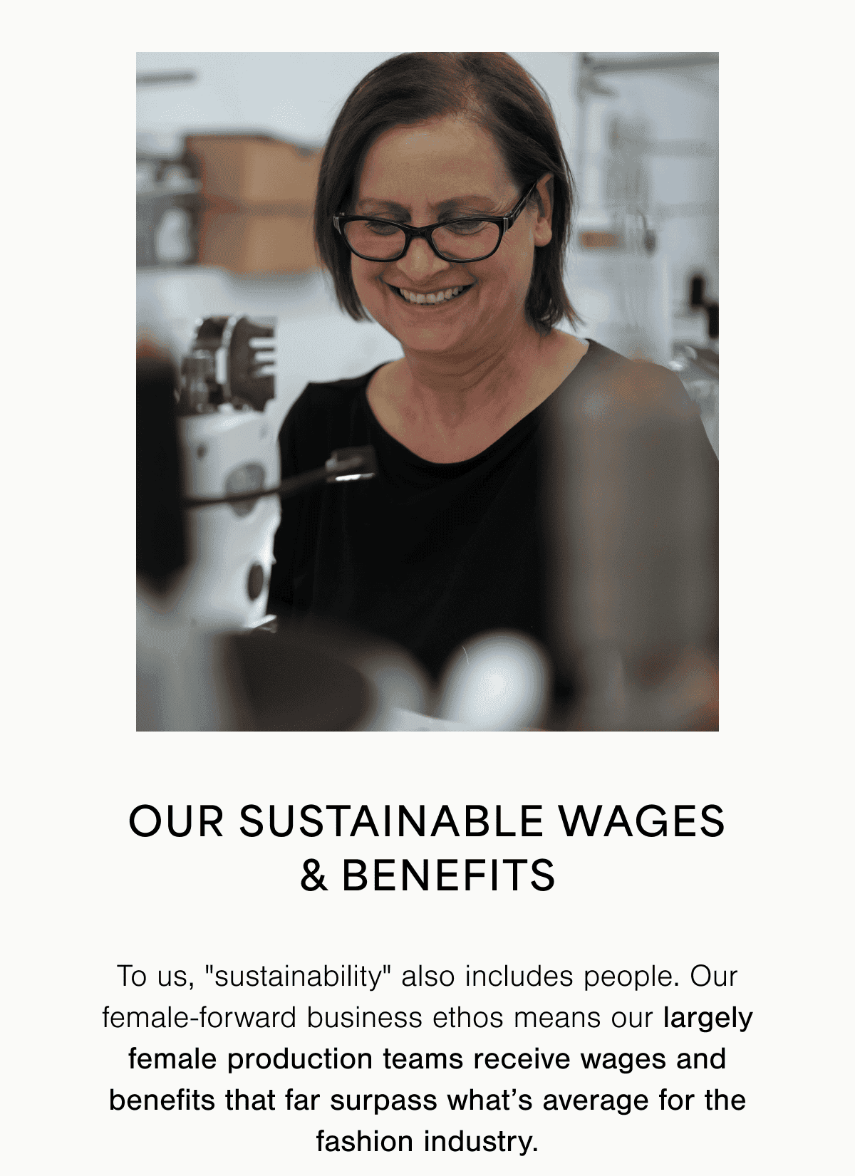Sustainable Wages & Benefits