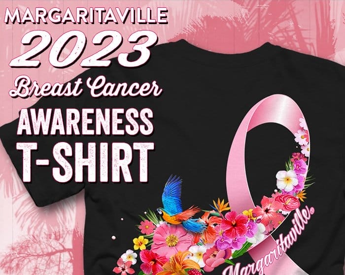 Margaritaville 2023 Breast Cancer Awareness T-Shirt - Shop Now