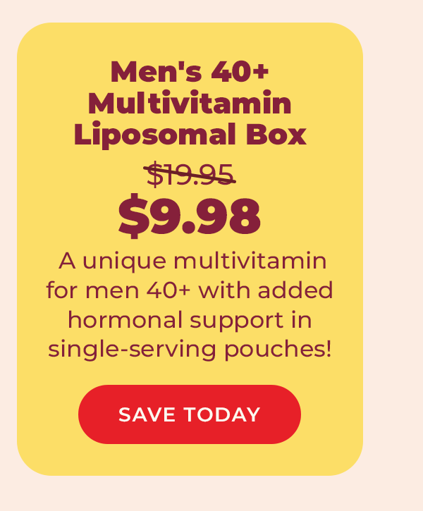 MEN'S 40+ MULTIVITAMIN LIPOSOMAL BOX