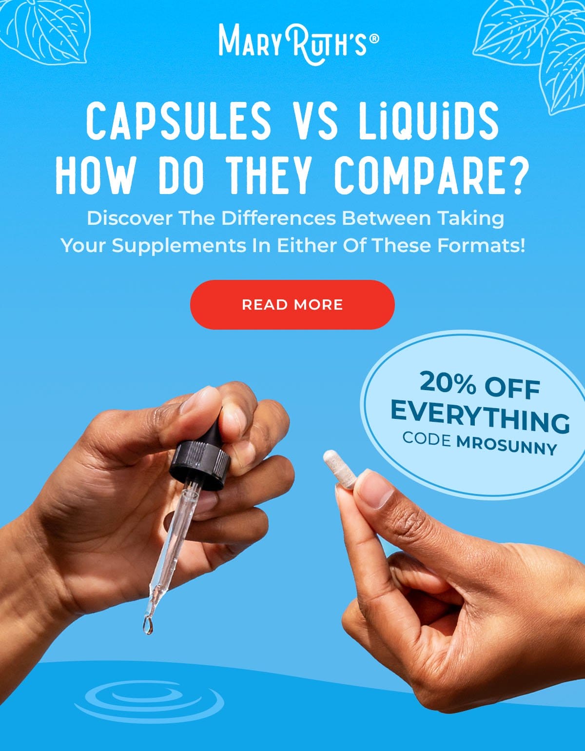 Capsules vs Liquids, How Do They Compare? Read More