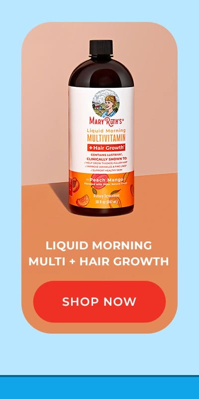 Liquid Morning Multivitamin + Hair Growth