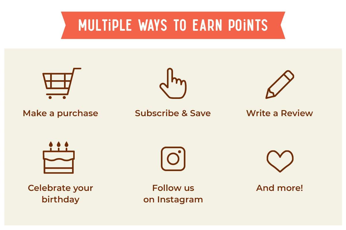 Multiple Ways To Earn Points. Sign Up!