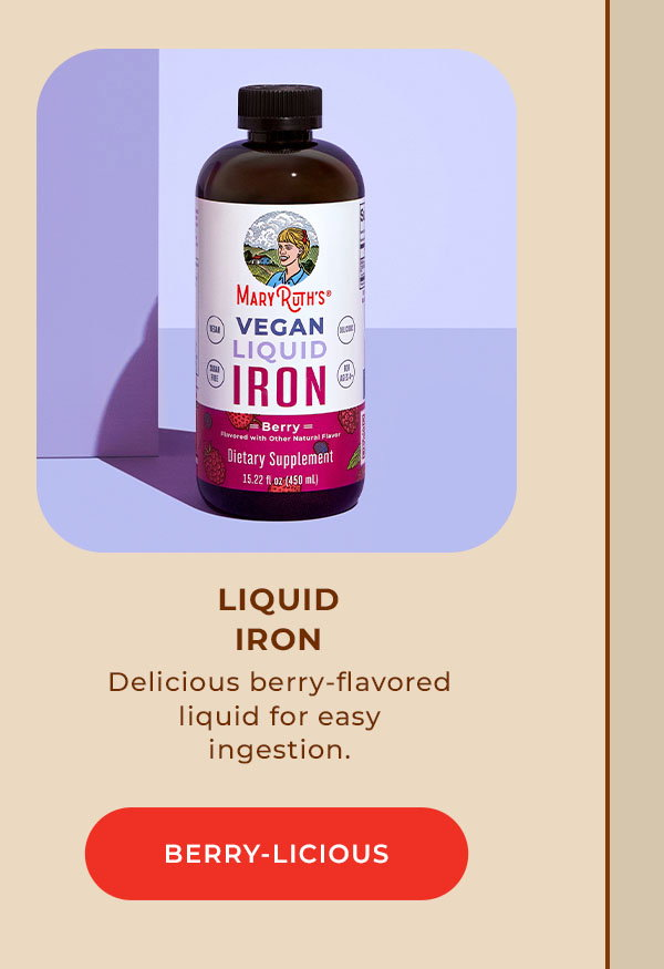 Vegan Liquid Iron