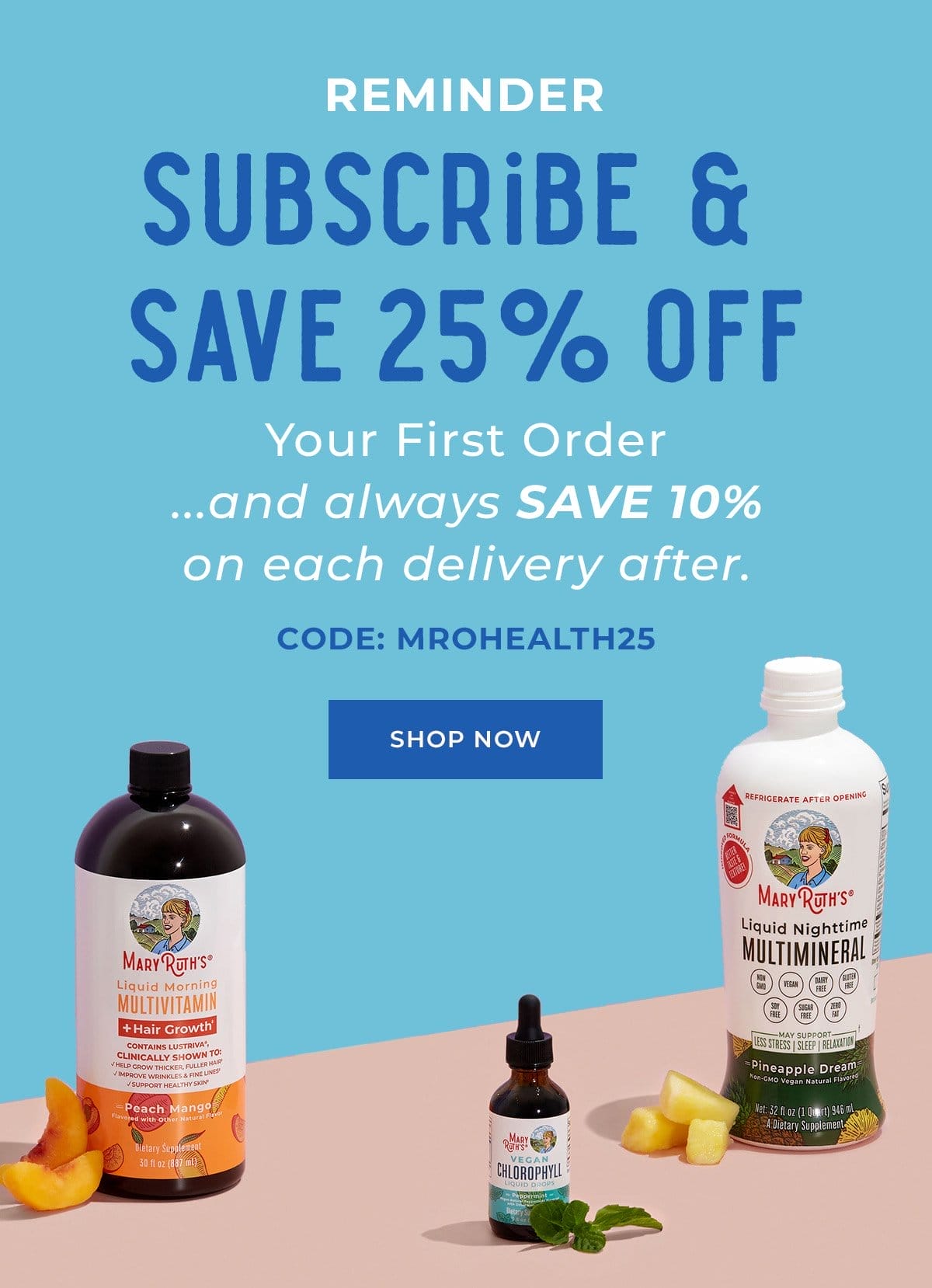 Subscribe & Save 25% OFF