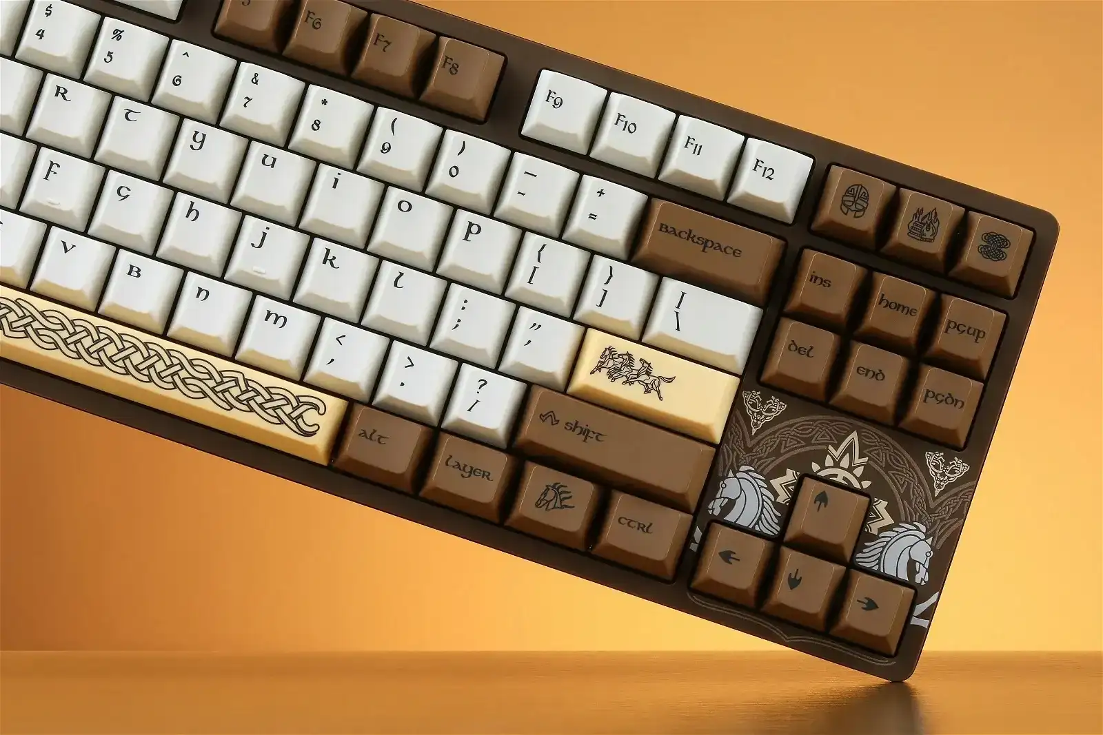 Drop + The Lord of the Rings™ Rohan™ Keyboard