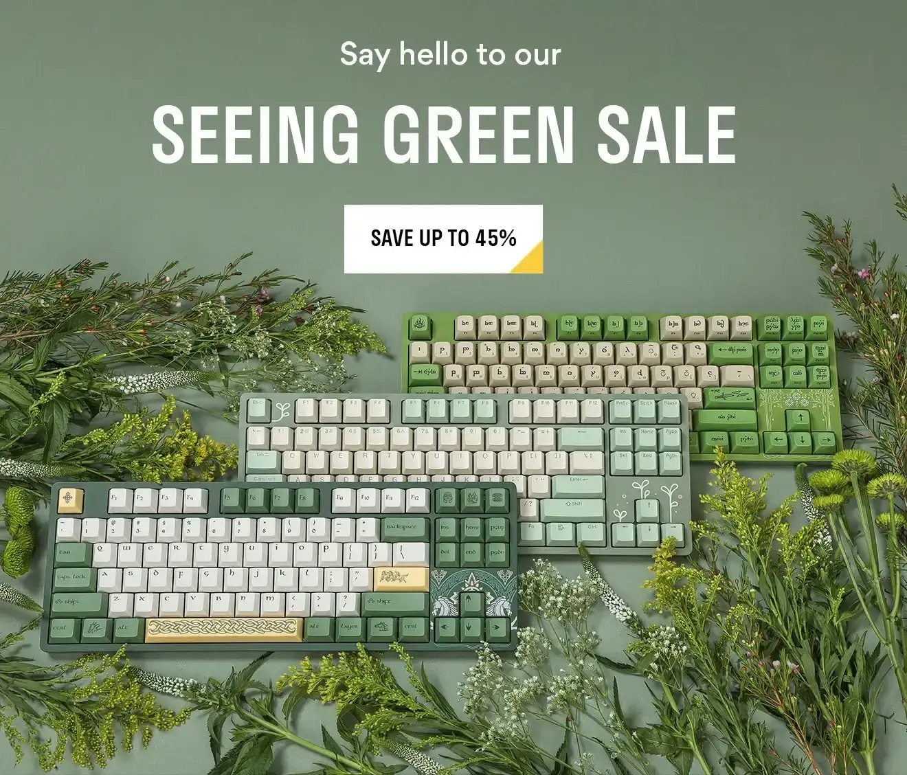 Seeing Green Sale | Save up to 45%