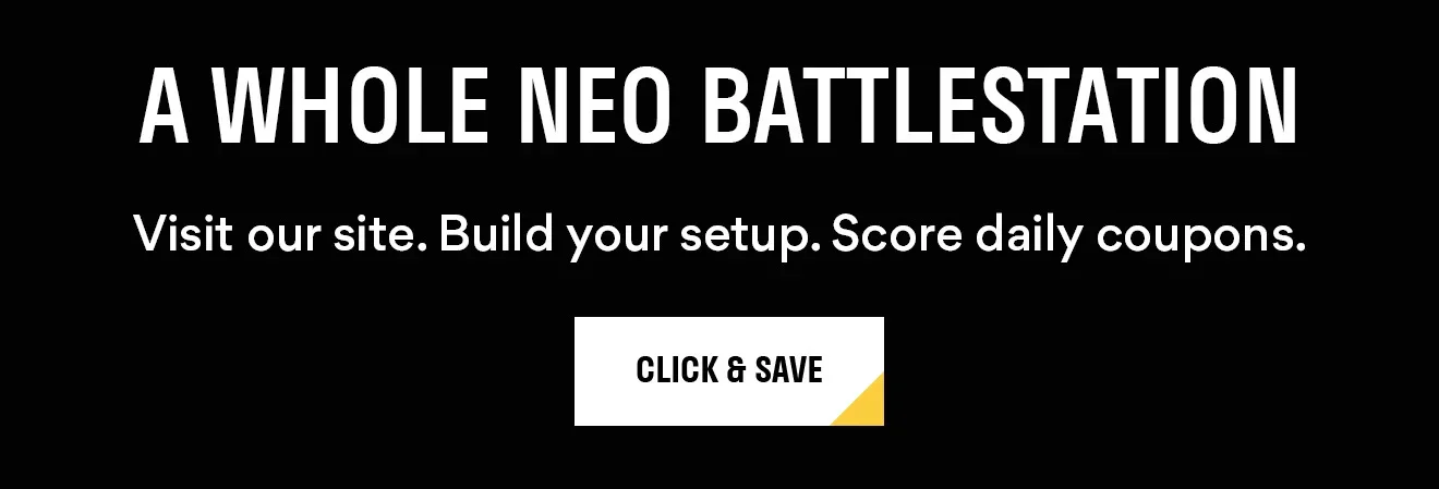 A Whole Neo Battlestation
