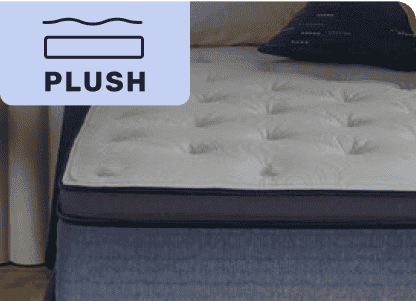 Shop by mattress comfort: Plush mattresses.