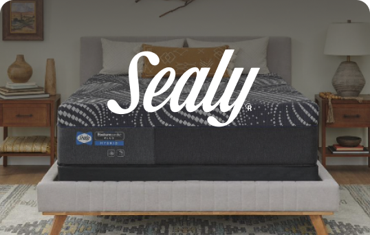 Shop Sealy mattresses.