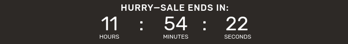 Hurry! Sale ends soon. Shop Now.