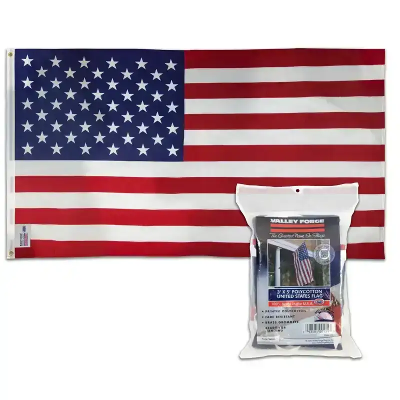 Image of Valley Forge American Flag 36 in. H X 60 in. W