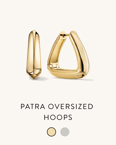 Patra Oversized Hoops.