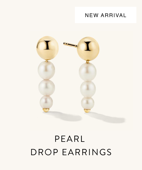 New Arrival. Pearl Drop Earrings.