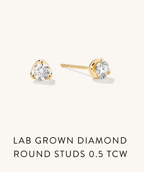 Lab Grown Diamond Studs 0.5 TCW