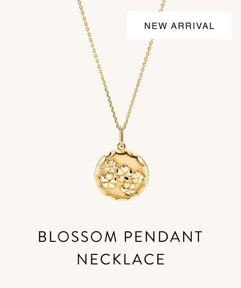 New Arrival. Blossom Pendant Necklace.