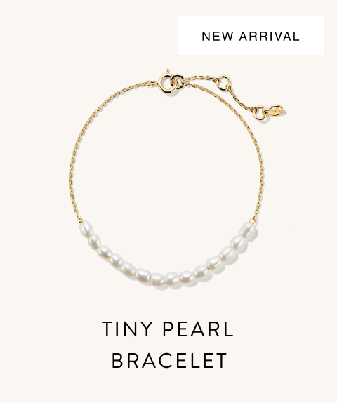 New Arrival. Tiny Pearl Bracelet.
