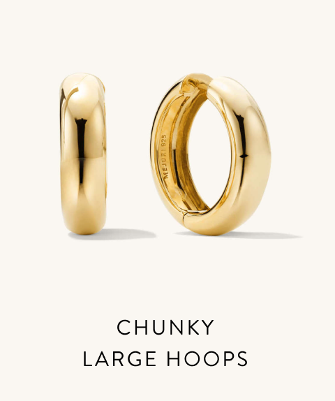 Chunky Large Hoops.