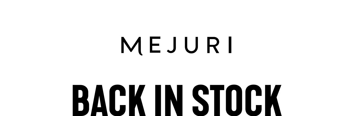 Mejuri. Back in Stock.