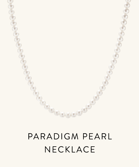Paradigm Pearl Necklace.