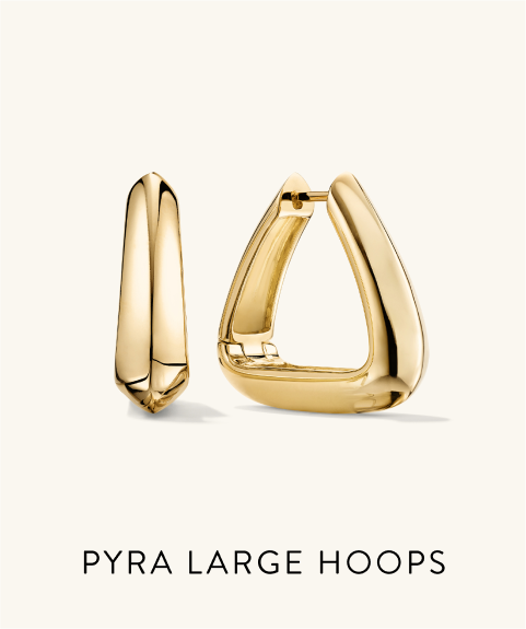 Pyra Large Hoops.
