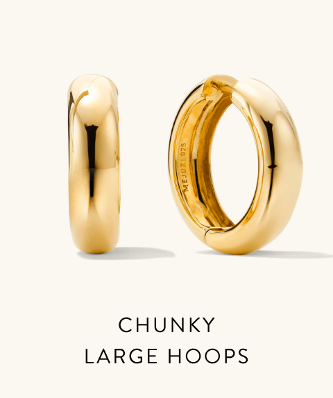 Chunky Large Hoops.